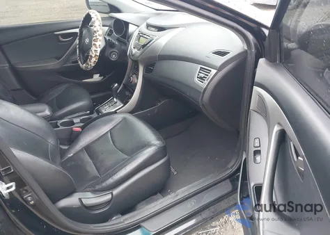 2013 Hyundai Elantra Limited из США, поврежденный, VIN KMHDH4AE5DU487993